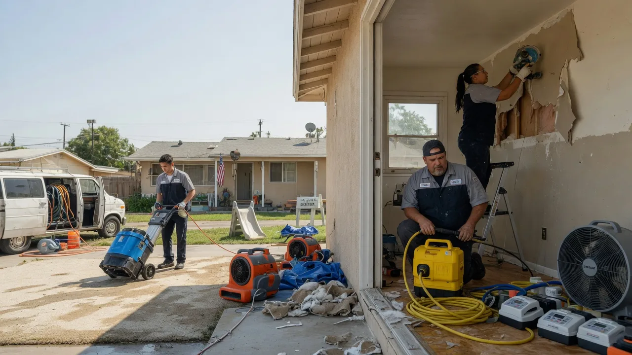 Water Damage Restoration in Bridgeport, TX near me